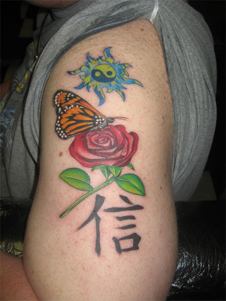 all tattoos done by Tara